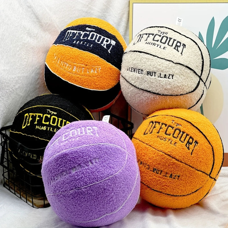 Oreiller en Peluche Jouet en Peluche Basketball Moelleux Décoration en Peluche Super Doux Résistant à l'Usure Oreiller de Basketball Brodé Jouet pour Enfants Basketball Oreiller en Peluche Jouet en Peluche Basketball Moelleux Décoration en Peluche Super Doux Résistant à l'Usure Oreiller de Basketball Brodé Jouet pour Enfants Basketball