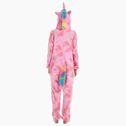 Déguisement pyjama rose style licorne pour femme
