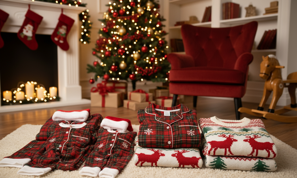 Looks coordonnés en famille ou en couple pour les fêtes