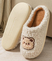 Chausson Pilou Pilou beige à motif