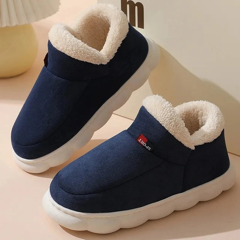 Chaussons Pilou Pilou bleu foncé homme