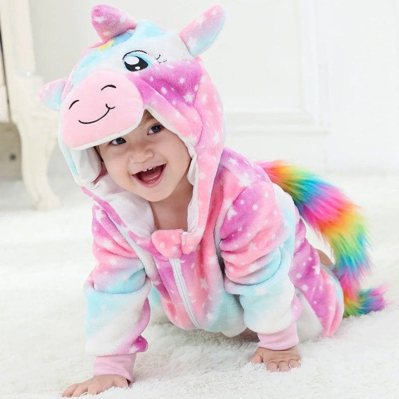 Combinaison licorne Pilou Pilou bébé, pyjama combinaison bebe, combinaison pyjama bebe disney