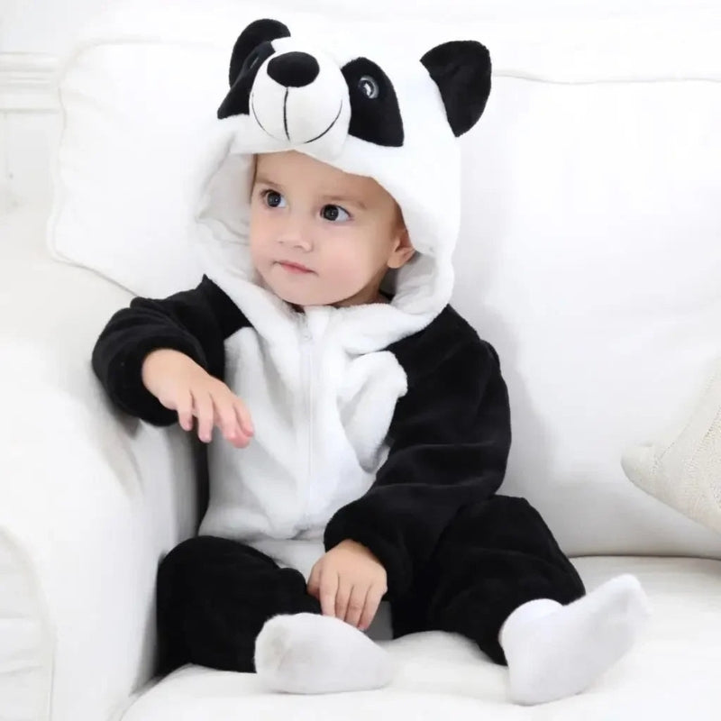 Combinaison panda Pilou Pilou bébé, lot pyjama bébé, pyjama velours bebe garcon, pyjama bebe garcon velours



