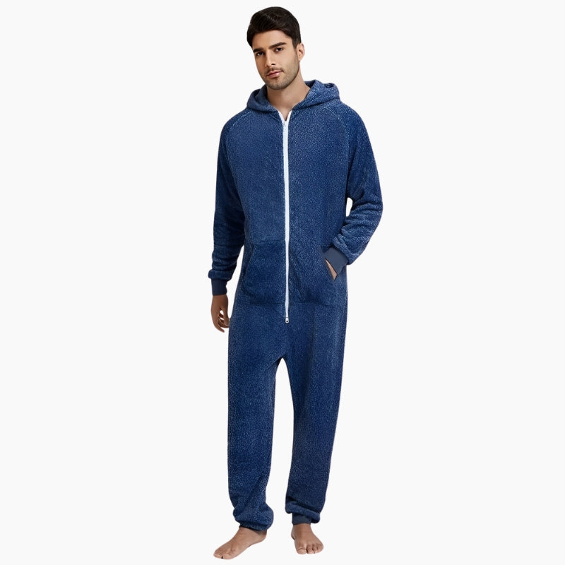 Combinaison Pilou Pilou bleu marine pour homme