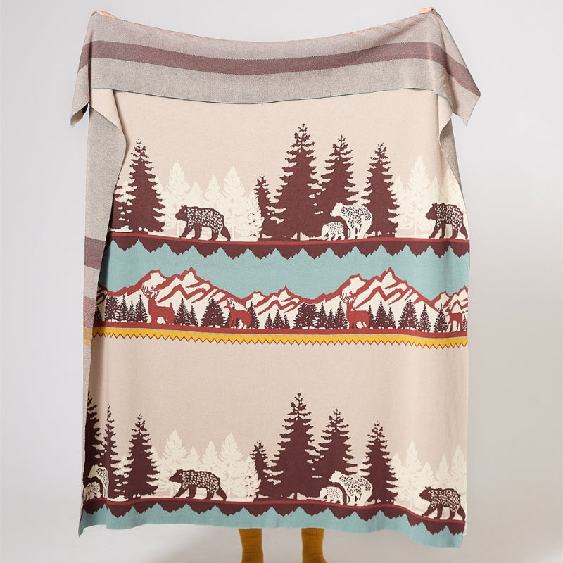plaid esprit montagne