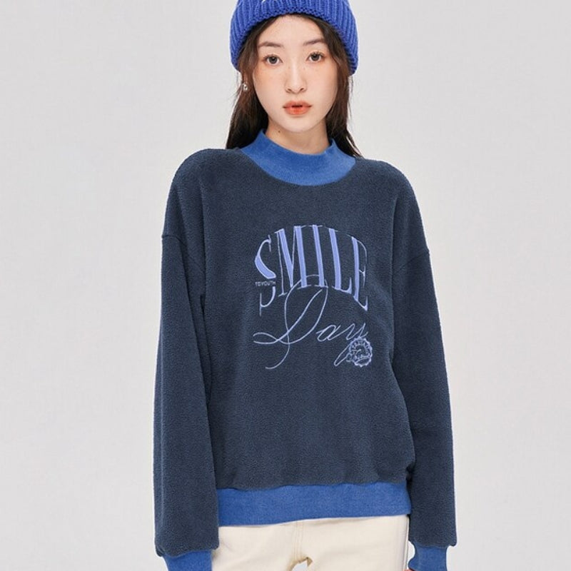 Pull Pilou Pilou bleu marine