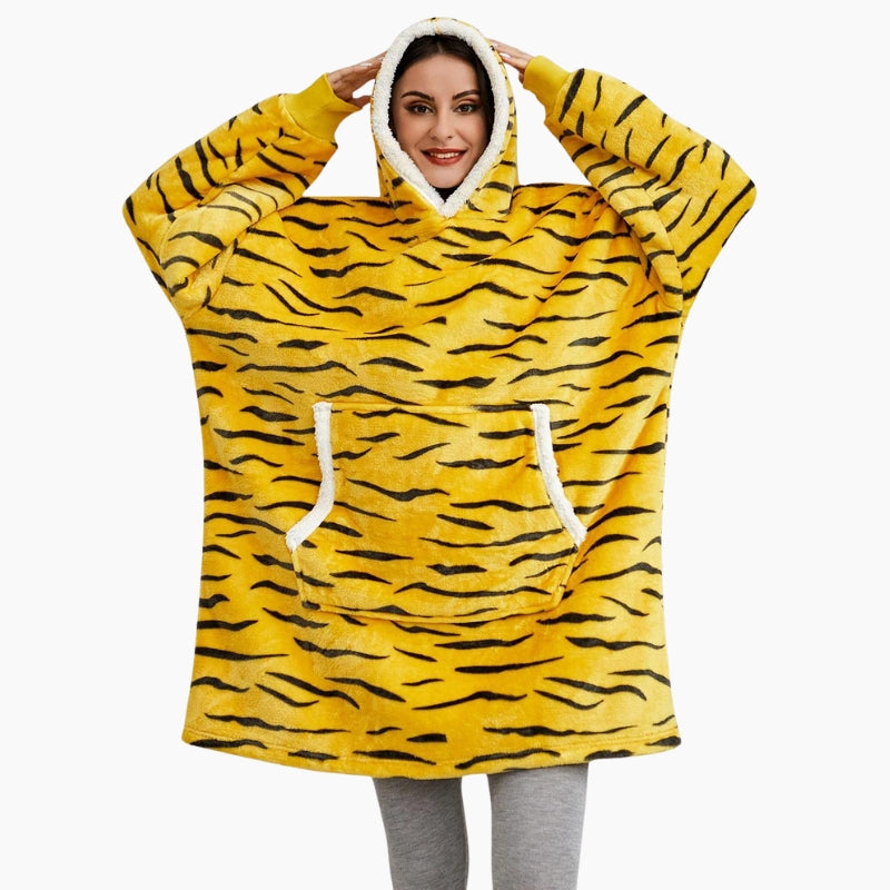 Pull Pilou Pilou tigre femme