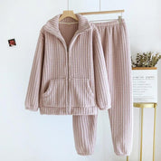 Pyjama Pilou Pilou chaud mauve femme