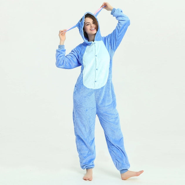 Pyjama Stitch Blue main image 1