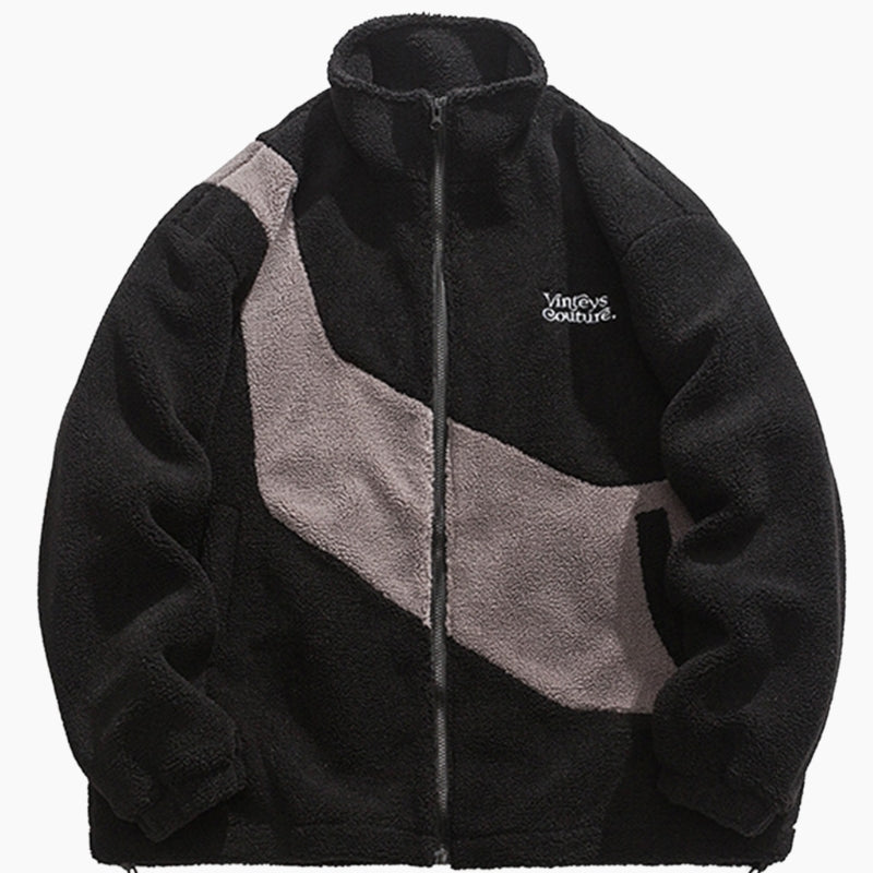Veste en matière Pilou Pilou de couleur bicolore pour homme