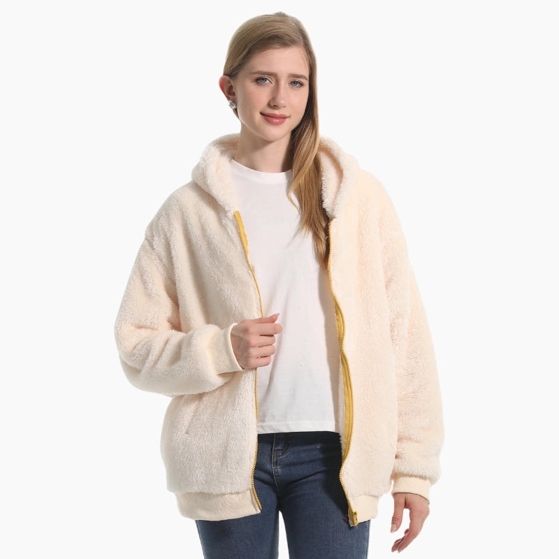 Veste Pilou Pilou crème femme