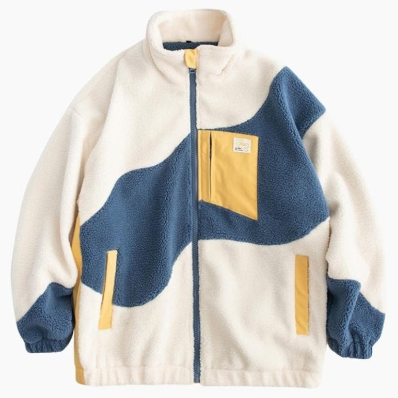 Veste Pilou Pilou tricolore pour homme