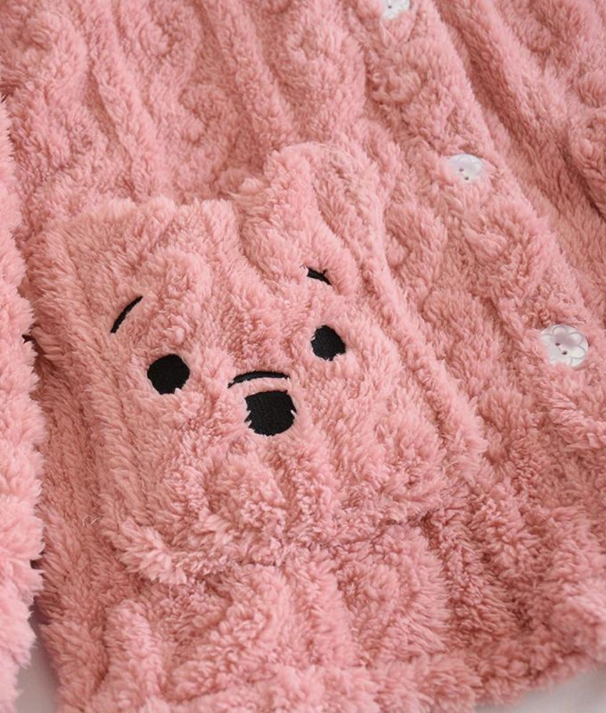 Ensemble pyjama polaire femme