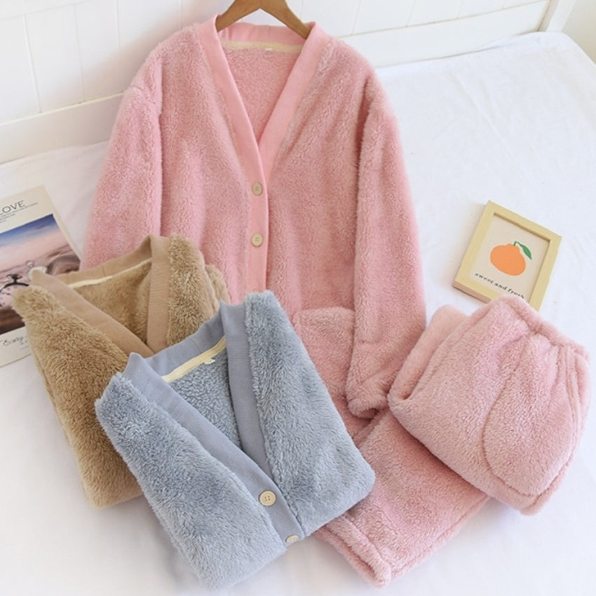 pyjama femme pilou chaud etam