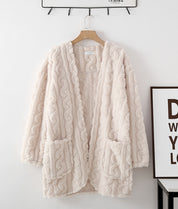 Veste polaire pyjama femme