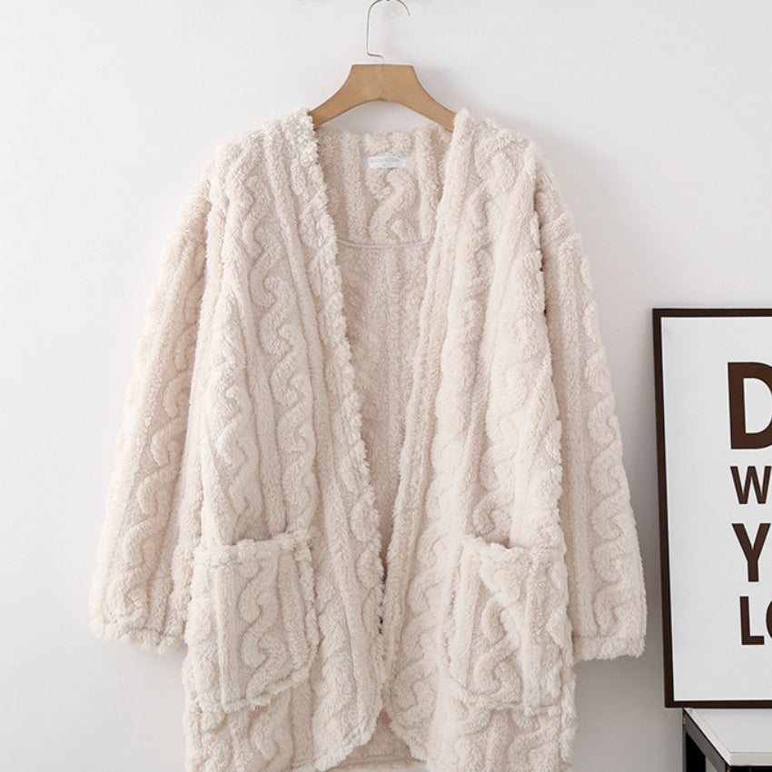 Veste polaire pyjama femme